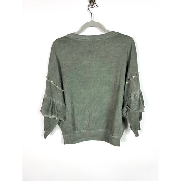 Angela‎ Mara green sweater - Picture 5 of 6